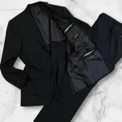 美品 バーバリーブラックレーベル ノバチェック ロゴ刻印 スーパー100 背抜き