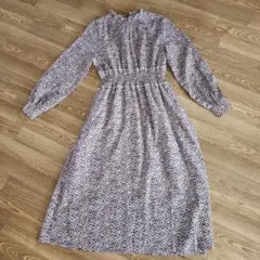 Ray Cassin 花柄長袖ワンピース