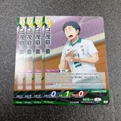 ハイキュー バボカ 限定カードプロテクト スリーブ ヒナガラスドット 伊達工 他 今日紹介するのは伊達工の二人バボ！ この2枚は繋がるカードになって