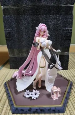 ガレージキット 崩壊3rd エリシア(ウェディングドレス) 塗装済み完成品