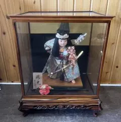 日本の御所人形 陶器製 御所人形 伝統的な日本の陶器製 約30cm