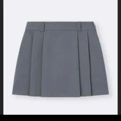 新品未使用　ジーユー　サイドプリーツスコート　スコート