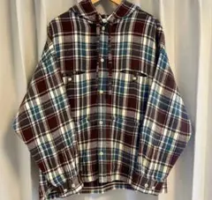wonderland HOODIE ワンダーランド　チェック　パーカー