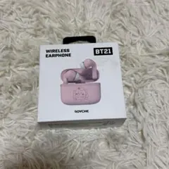 防弾少年団 公式 グッズ BT21 ワイヤレスイヤホン TATA 防弾少年団(BTS) - BT21 公式 Bluetooth ワイヤレス イヤホン