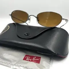 Ray-Ban RB3151 003/33 オーバル サングラス Y2K ケース