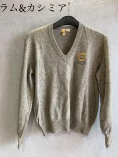 ダンロップフェニックス ラム&カシミア混セーターMサイズのサムネイル
