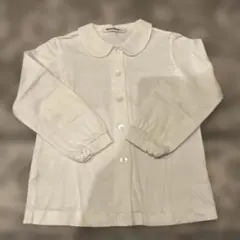 familiar 100cm 長袖シャツ ホワイト