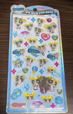 【国内正規品】うるちゅる パワーパフガールズ バブルス ポップシール　ボンドロ