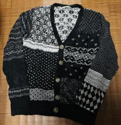 【スーパーブラックフライデー】 ANREALAGE カーディガン 花ボタン 美品