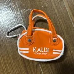 KALDI カルディ　レトロスポーツバッグ　オレンジ　2026