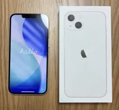 【付属品完備】（美品） Apple iPhone 13スターライト本体