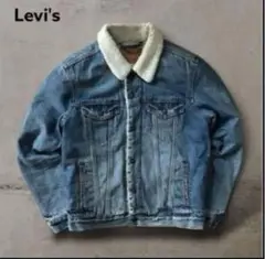 Levi's シェルパトラッカー ボアデニムジャケットのサムネイル