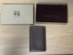 【新品未使用】ココマイスター シェルコードバン ヴァランテ ボルドーワイン