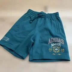 adidas ダークグリーン ショートパンツ S 新品タグ付き