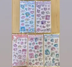 ⭐︎新品⭐︎ サンリオ スヌーピー ストーンつきプチウォーターinシール　5枚セット