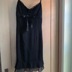 R.F アールエフ キャミソールワンピース 黒 美品