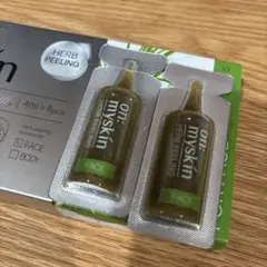 on: myskin ハーブピーリング 4ml x 2pcs