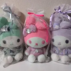 rady ノベルディ マイメロディ　ぬいぐるみマスコット❤マーブル柄３色セット