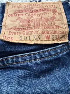 Levi's 501 XX 55501 W29 L36 バレンシア　米国製のサムネイル