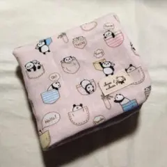 ぱんだちゃん☆8重ガーゼハンカチ タオル - メルカリ