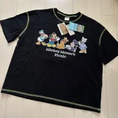 新品 Littcミッキーマウスのピクニック Tシャツ 110cm