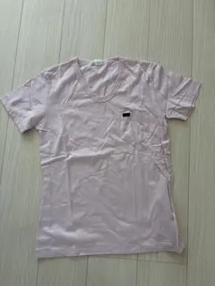Lee ピンク Vネック TシャツS 胸ポケットのサムネイル