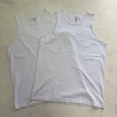 新品未使用品 26aw awasa コットンレーヨンタンクトップ ホワイト 3 