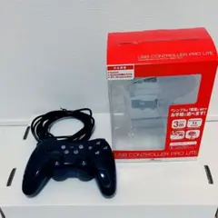 Switch対応 USB Controller Pro Lite ブラック