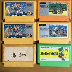 ファミコンソフトセット スーパーマリオ他