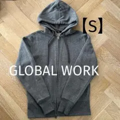 GLOBAL WORK グレー パーカー（Sサイズ）