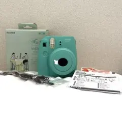 instax mini 8+ ミントグリーン チェキ