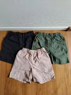 UNIQLO KIDS ギアショートパンツ 3点セット 120cm