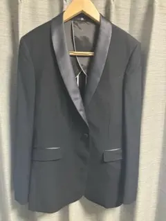 size38☆美品☆ディオールオム ナッパレザー襟 ドレスジャケット 