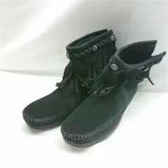 Minnetonka フリンジ コンチョ ブーツ ブラック系 7サイズレディースのサムネイル