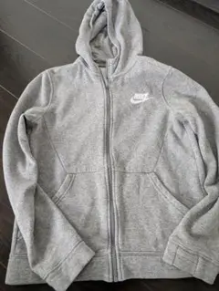Nike グレー フルジップパーカー L