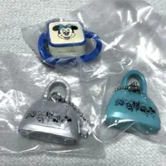 ディズニー MUS バッグコレクション ミッキー ミニー グリーン シルバー