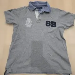 Tommy Hilfiger グレー ポロシャツ XXL