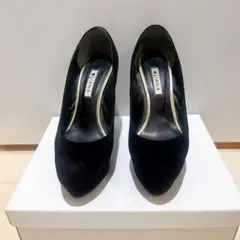 DIANA ダイアナ パンプス ヒール 黒 ブラック ハイヒール グリッター