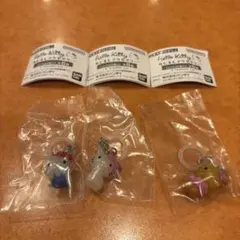 ハローキティ カプセルトイ 3個セット　めじるしアクセサリー