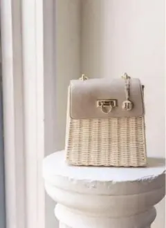 herlipto カゴバッグ　ホワイト 2025年最新】Herlipto レディース かごバッグの人気アイテム - メルカリ