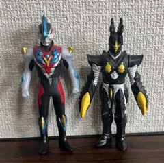 ウルトラマンギンガビクトリー ハイパーゼットン 対決セット ミニソフビ 食玩のサムネイル