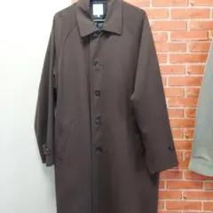 BeAMS. ブラウン チェスターコート L