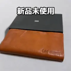 【新品未使用】Lee リー 長財布 loose ラウンドファスナー ブラウン
