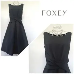 ☆FOXEYフォクシーチェックロングドレスワンピースブラック38☆ ☆FOXEYフォクシーチェックロングドレスワンピースブラック38☆ - メルカリ