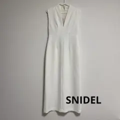 [スナイデル] Sustainaジレワンピ&インキャミSWFO234111 白