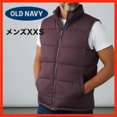A4350★美品★OLD NAVY *キルティングベスト*XXS*ボルドー