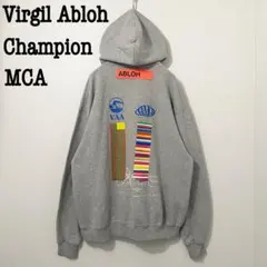 稀少》Virgil Abloh MCA Champion パーカー フーディ