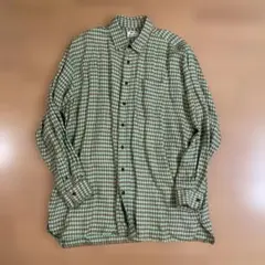 Acne Studios ギンガムチェック オーバーサイズリネンシャツ 50のサムネイル