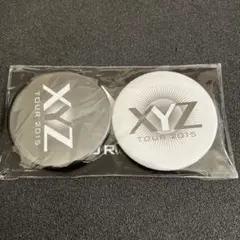 XYZ tour 2015 缶バッジ 2個セット XYZオフィシャルグッズ