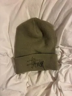 Stüssy ニット帽 ビーニー オリーブのサムネイル